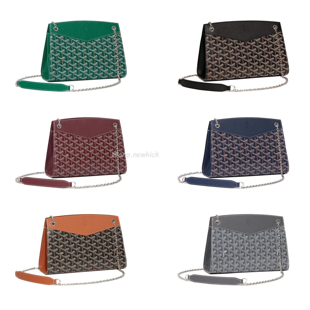 Goyard Rouette Small Hard Version 18 Cm X 9 Cm X 25.5 Cm (1) - newkick.vip